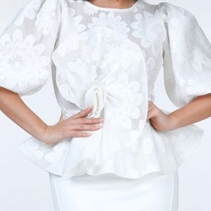 Classy and delicious White Blouse